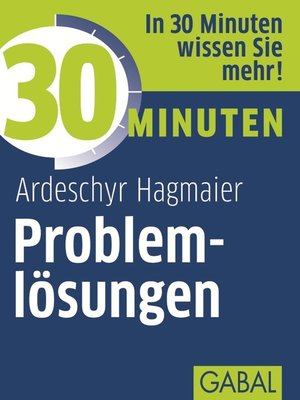 cover image of 30 Minuten Problemlösungen